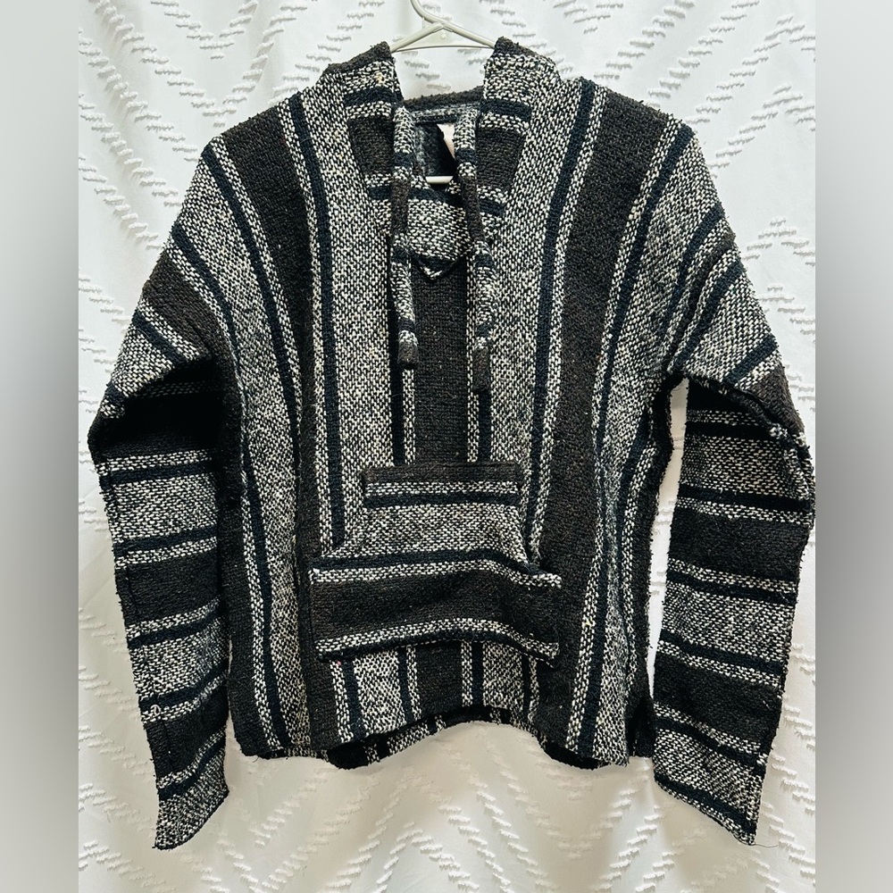 Brown Baja Hoodie Size Small